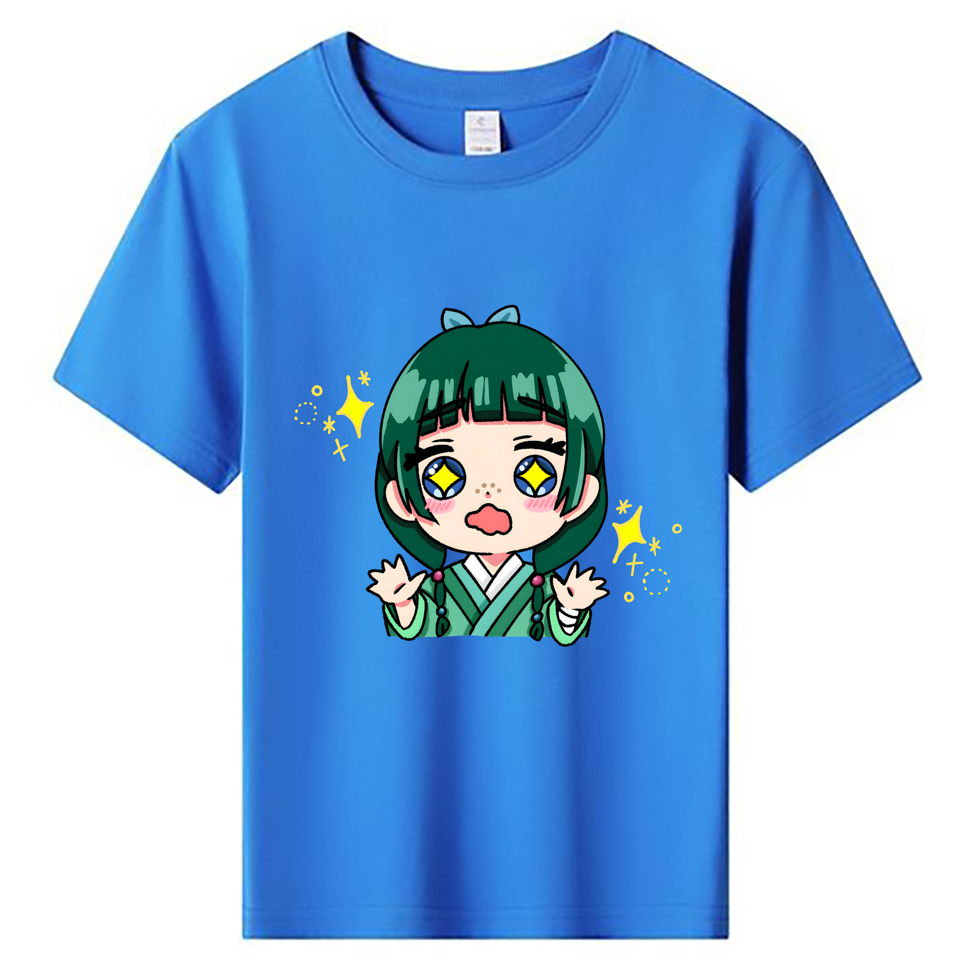 （画像用） 薬屋のひとりごと The Apothecary Diaries 綿100％キッズTシャツ（フロントプリント）